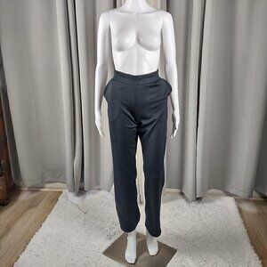 Under Armour Women's Elastic Waistband 2 Pocket Black Soft Fleece Pants Size M